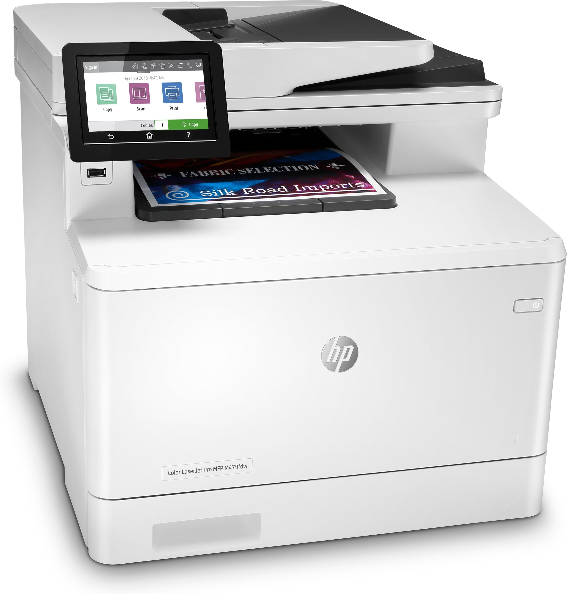 Impresora Multifunción Hp Color Laserjet Pro Mfp M479Fdw 50000 Páginas Por Mes 28 Ppm 600 X Dpi 512 Mb