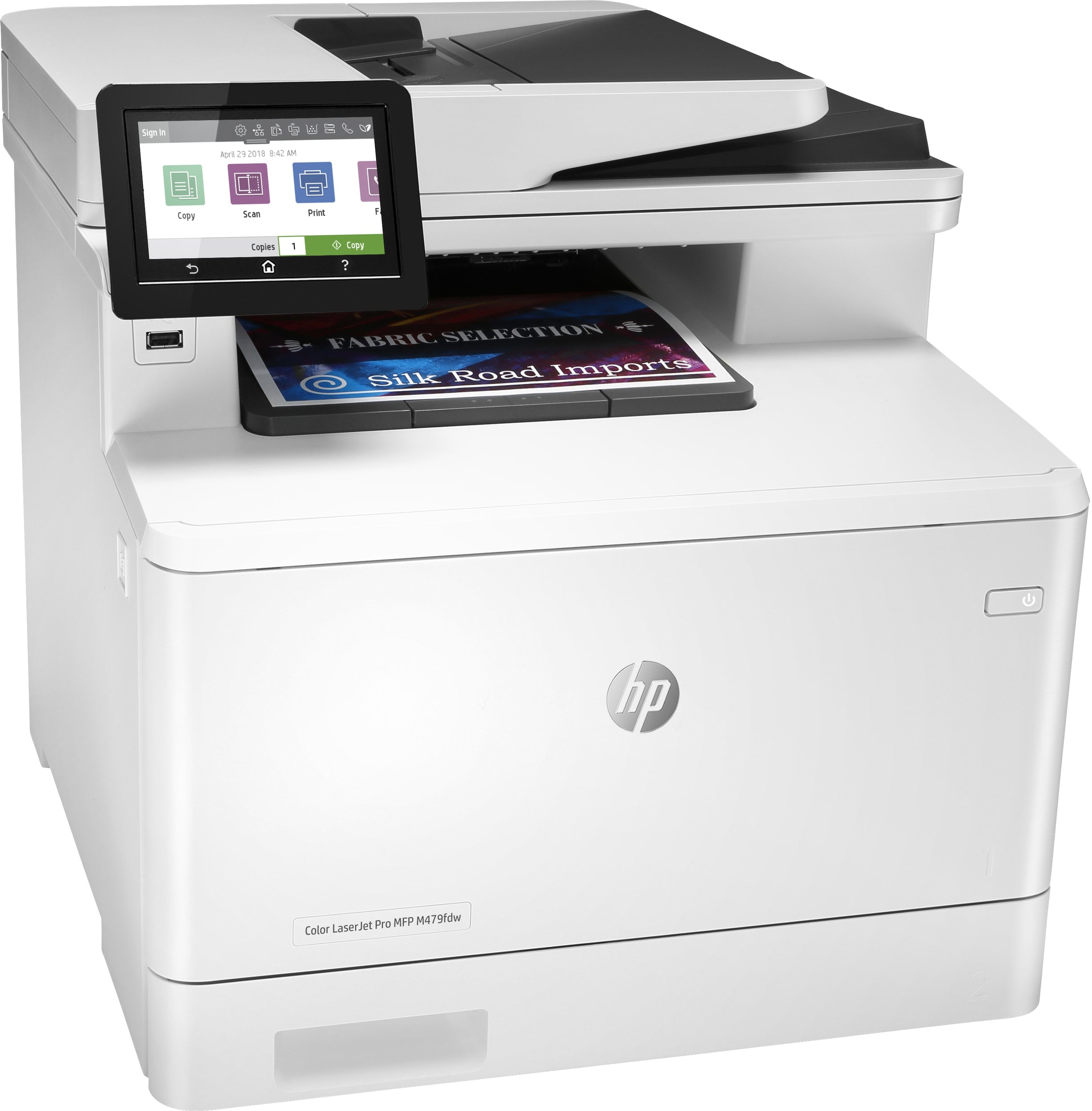 Impresora Multifunción Hp Color Laserjet Pro Mfp M479Fdw 50000 Páginas Por Mes 28 Ppm 600 X Dpi 512 Mb