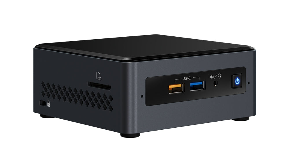 Mini Pc Intel Nuc Celeron J4005 2.0 - 2.7 Ghz /2 Cores /2X Sodimm Ddr4 2400Mhz /2X Hdmi /4X Usb 3.0 /Incluye Eliminador /No Incluye Cable De Alimentacion 110V - Ipa