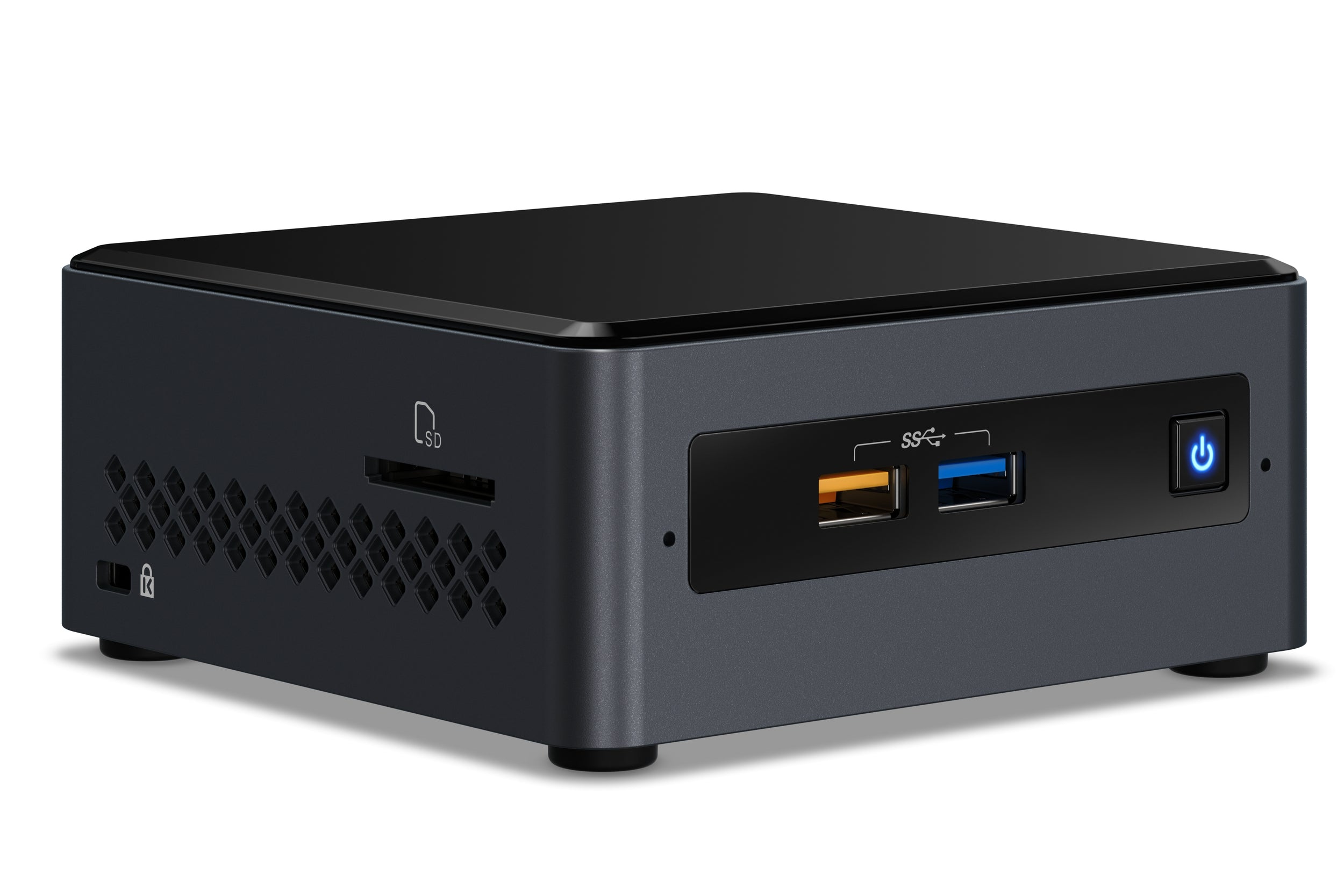 Mini Pc Intel Boxnuc7Pjyhn1 Pentium J5005. Boxnuc7Pjyhn1. Maximo 4Gb De Ram Por Slot Ddr4-2666 (No Incluye Almacenamiento Ni So) Sin Jack 3.5