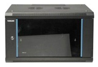 Gabinete De 19 Para Montaje En Pared 6U Intellinet Acero Negro 203906