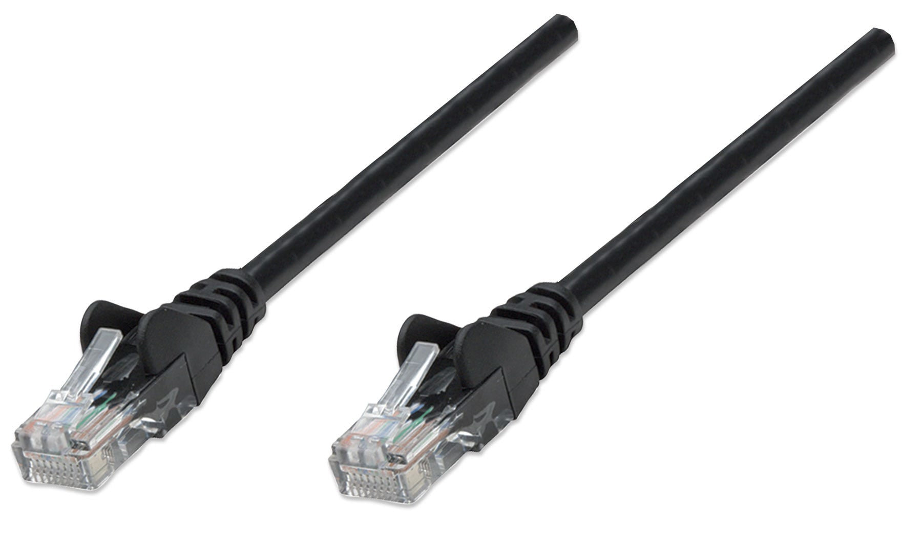 Cable Patch Intellinet Rj45 0.45Cm(1.5F) Cat5E Utp Negro M-M 318143