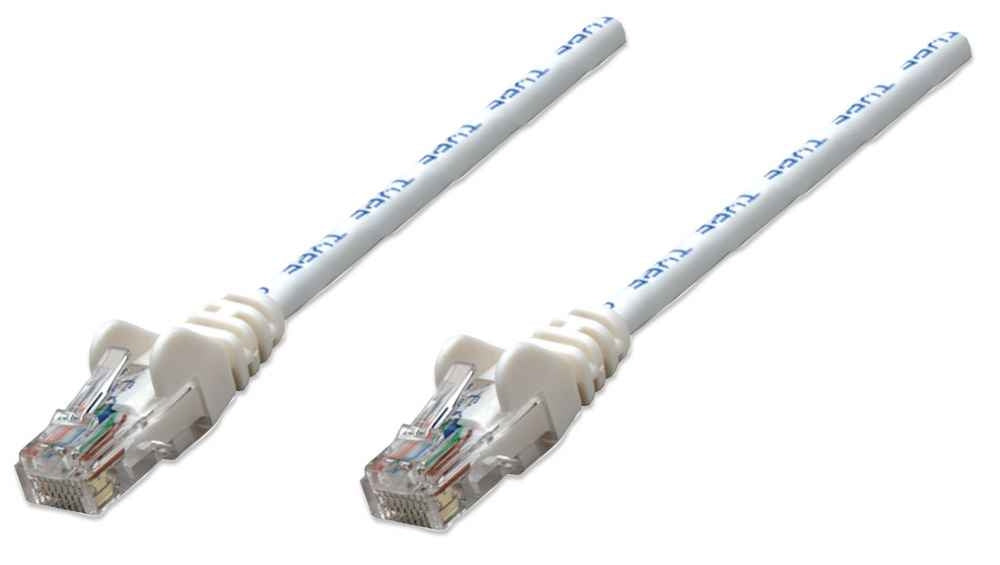 Cable De Red Patch Cat5E Intellinet Rj45 4.2 Metros 14 Ft Color Blanco
