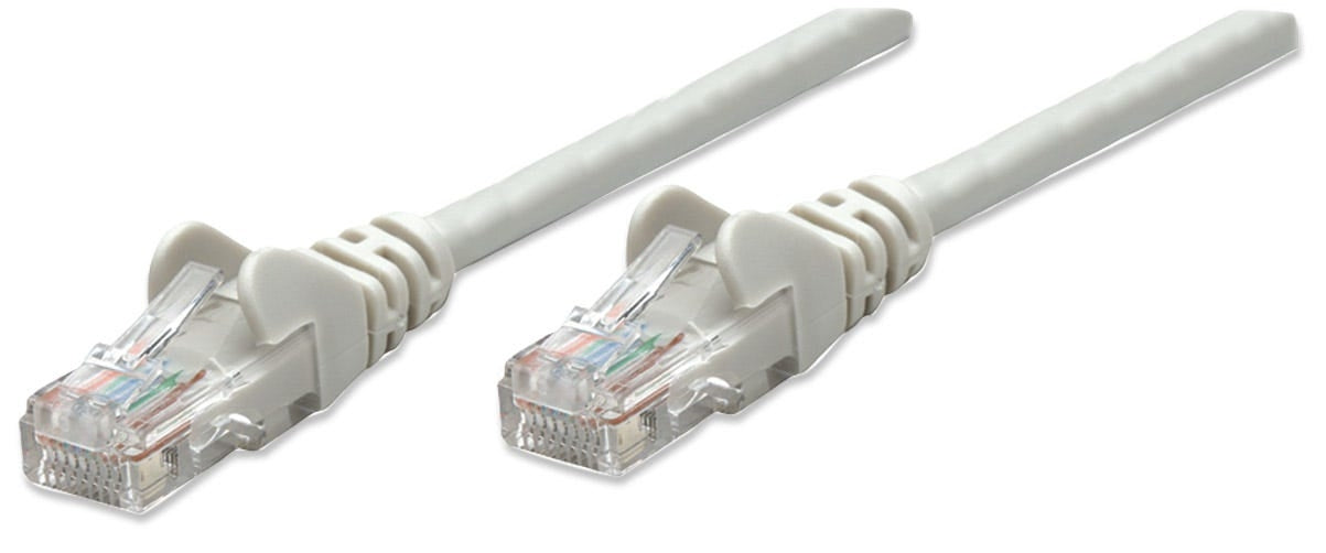 Cable De Red Cat6 Intellinet 334112 Utp 2.0Mts; Contactos Baño Oro Para Una Mejor Conexión.