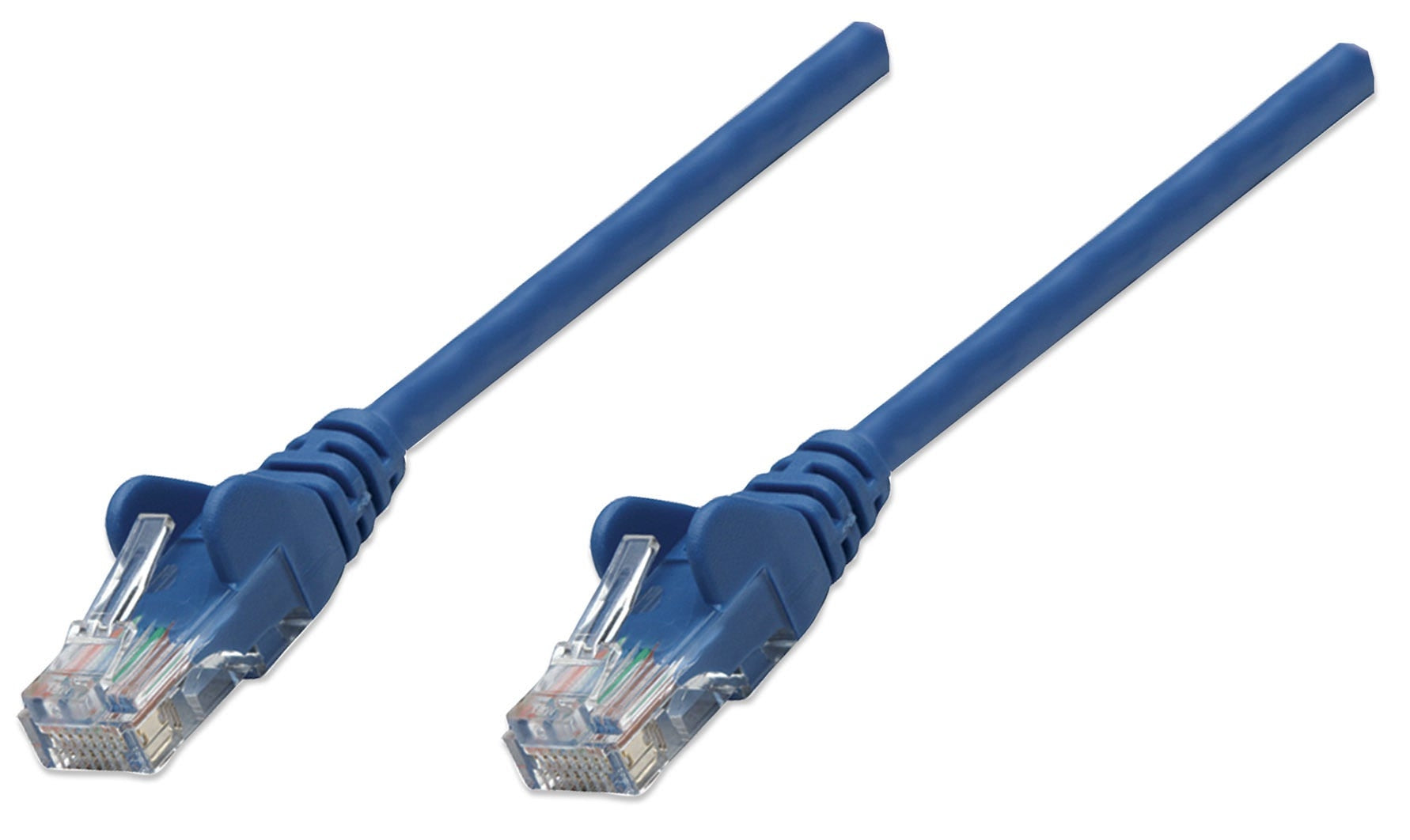 Cable De Red Cat6 Intellinet 342568 Patch 0.5M Utp Azul