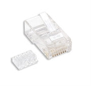 Plug De Red Cat6 Intellinet 503006 Rj45 Solido Utp Bote 100 Pzas Oro 15-Micras Contactos Chapa 15Μ Para Trenzado Sin Blindaje