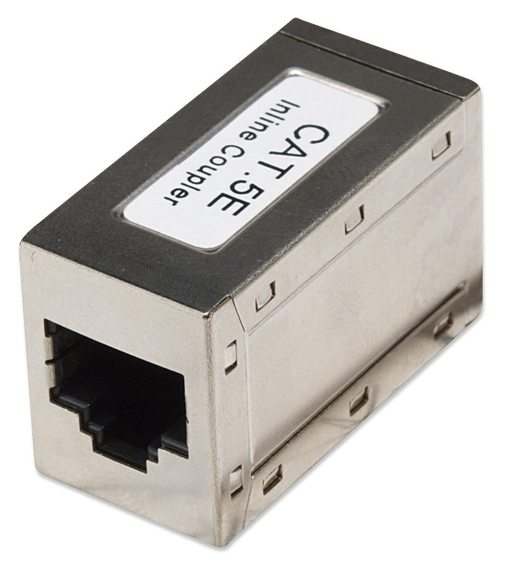 Cople Utp Rj45 Cat5E Modular Metalico Hembra-Hembra Intellinet 504768