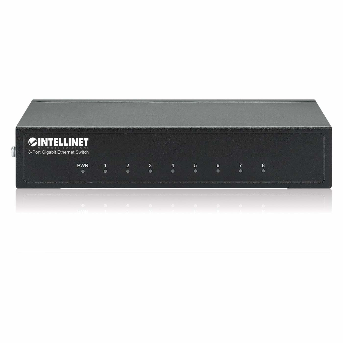 Switch Intellinet Gigabit 8 Ptos Metal Escritorio 530347