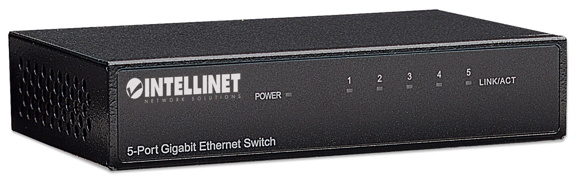 Switch Gigabit Intellinet 5 Ptos Metal Escritorio 530378