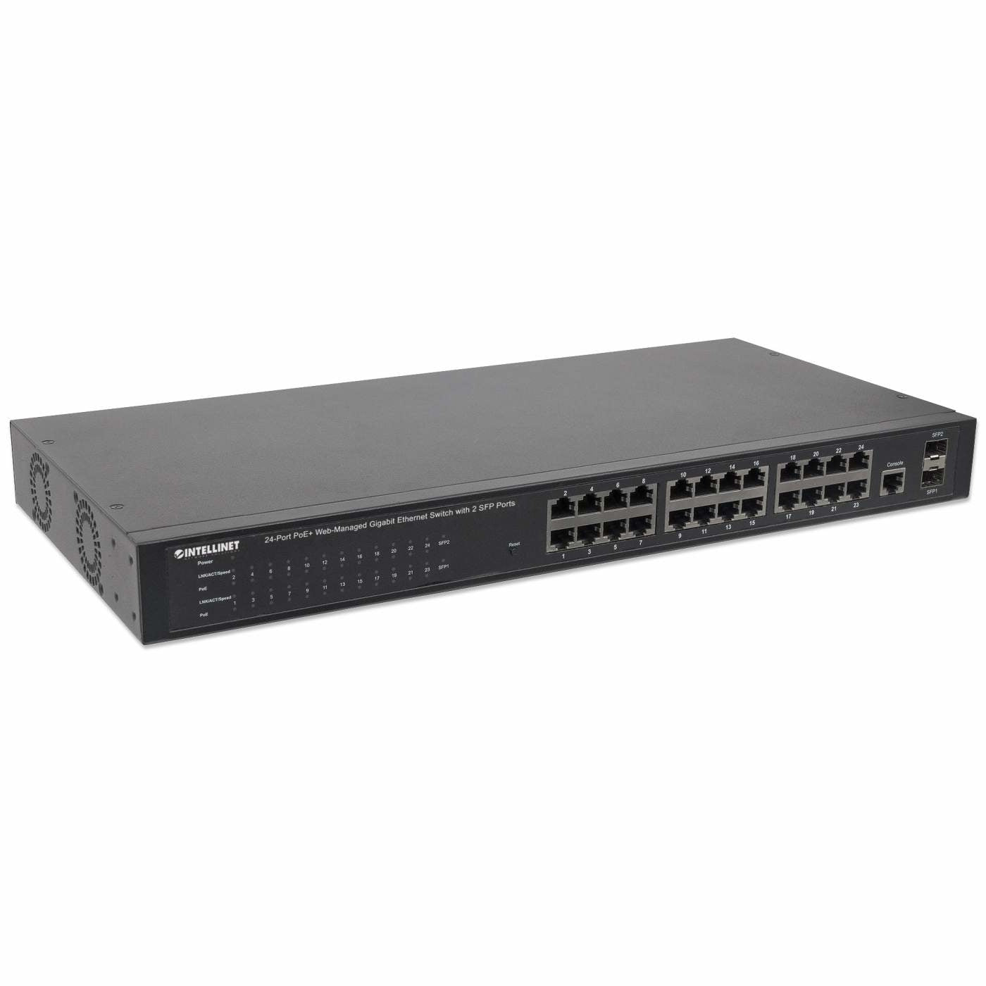 Switch Intellinet Admin Por Web Giga 1000 24Pts Poe+ 2Pto Sfp 560559