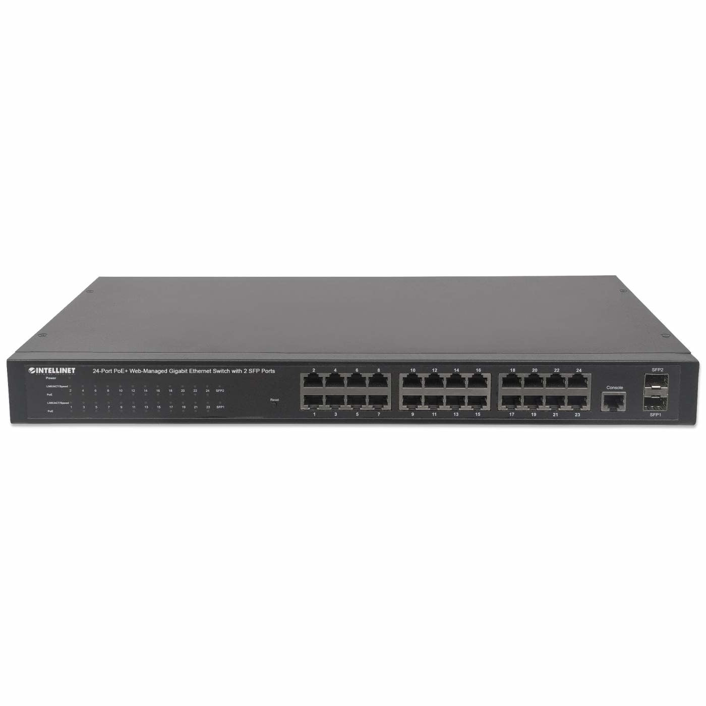 Switch Intellinet Admin Por Web Giga 1000 24Pts Poe+ 2Pto Sfp 560559