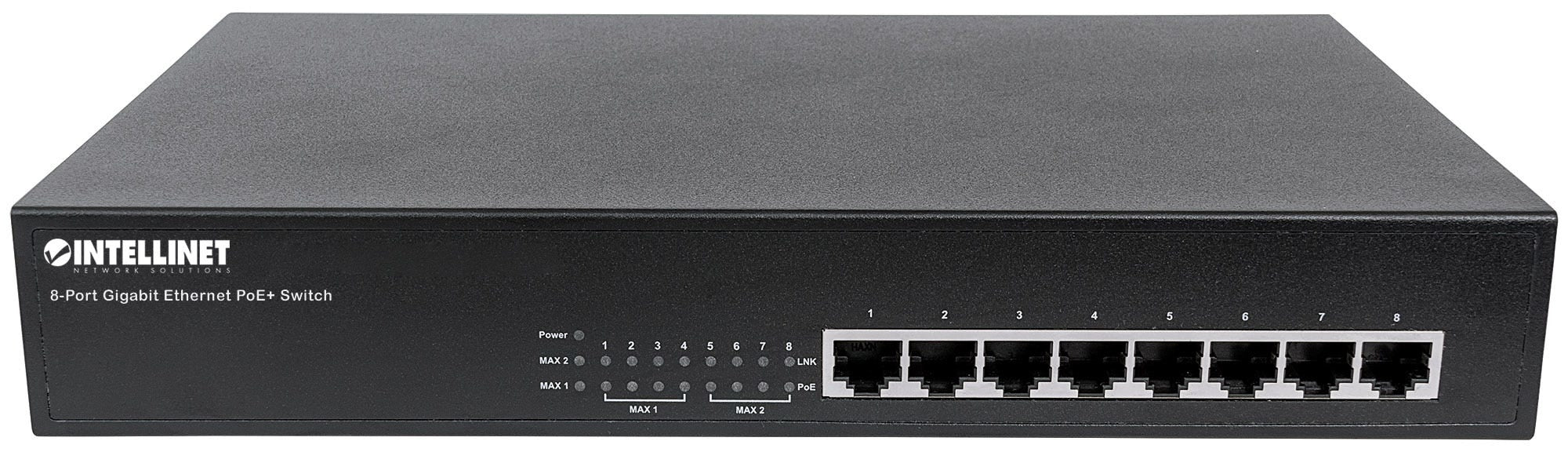 Poe Switch Intellinet Gb 8 Ptos 30W/Pto, 140W Escritorio/Rack 560641