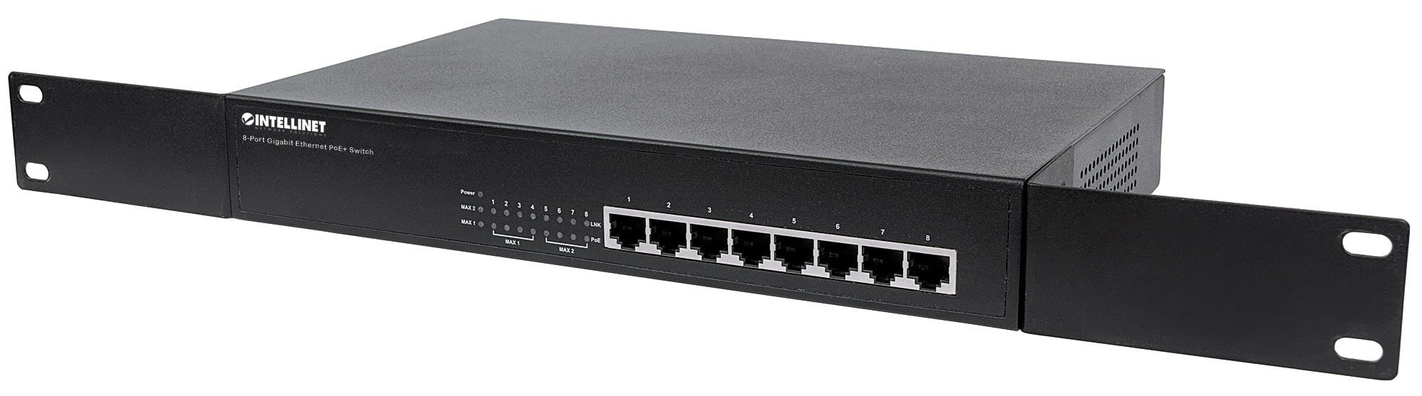 Poe Switch Intellinet Gb 8 Ptos 30W/Pto, 140W Escritorio/Rack 560641