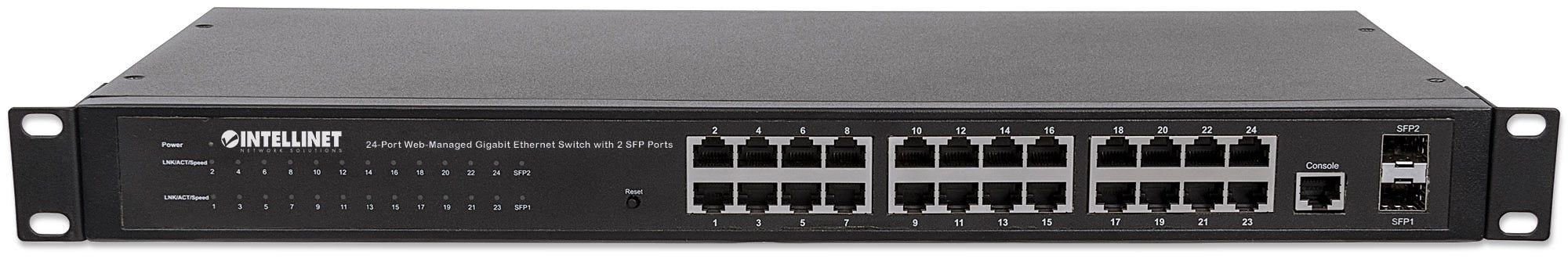 Switch Intellinet Gb 24 Ptos 19 Admin 2 Sfp