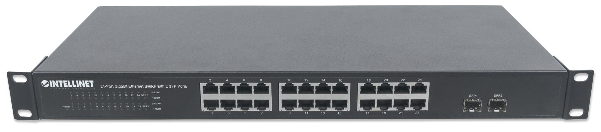 Switch Intellinet Gb 24 Ptos 19 + 2 Sfp 561044