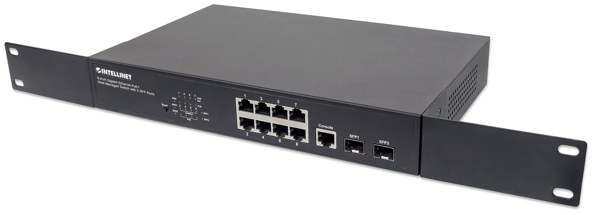 Poe Switch Intellinet Gb 8 Ptos 30W/Pto, 140W, Admin + 2 Sfp 561167