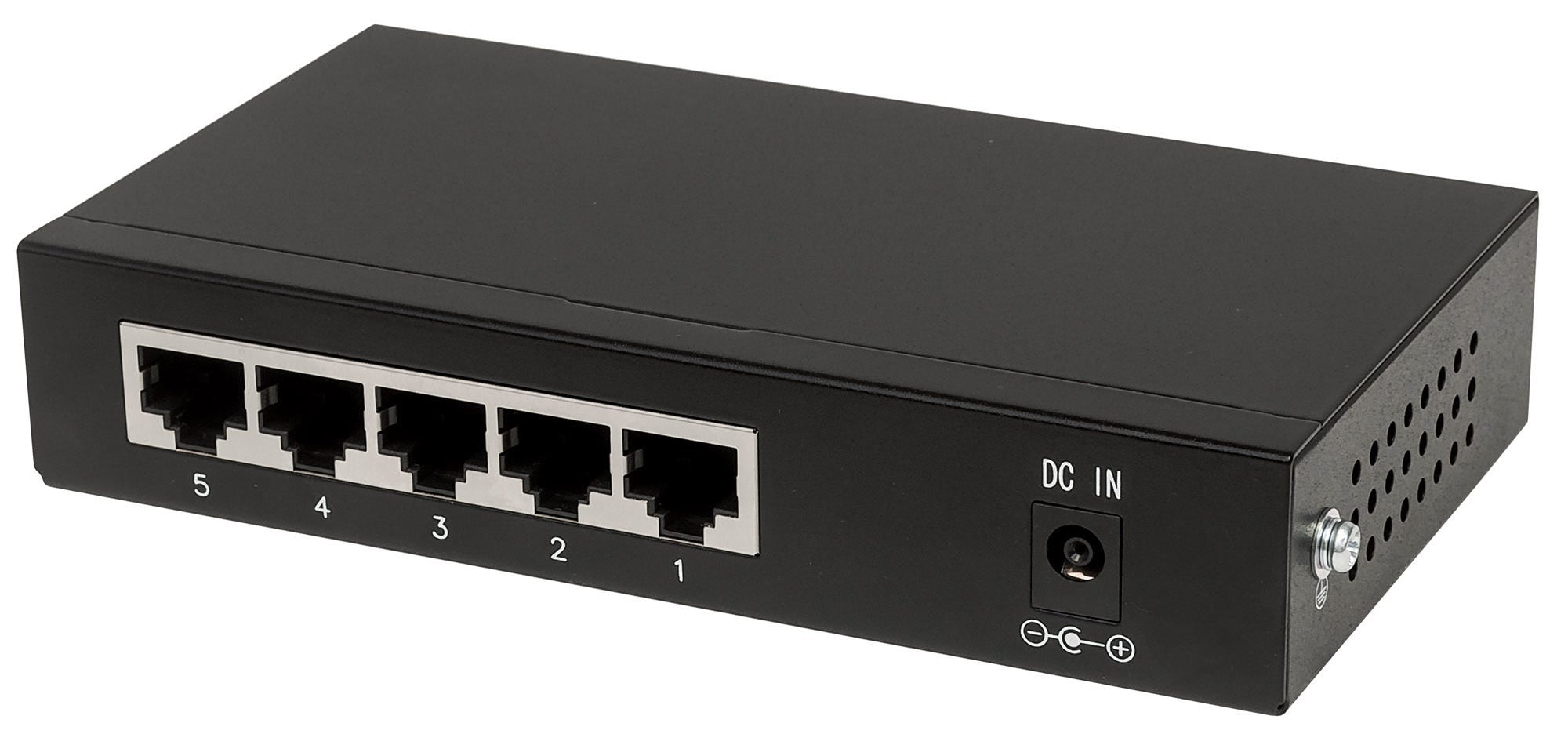 Poe Switch Intellinet Gigabit 5 Ptos 30W/Pto, 60W Escritorio 561228