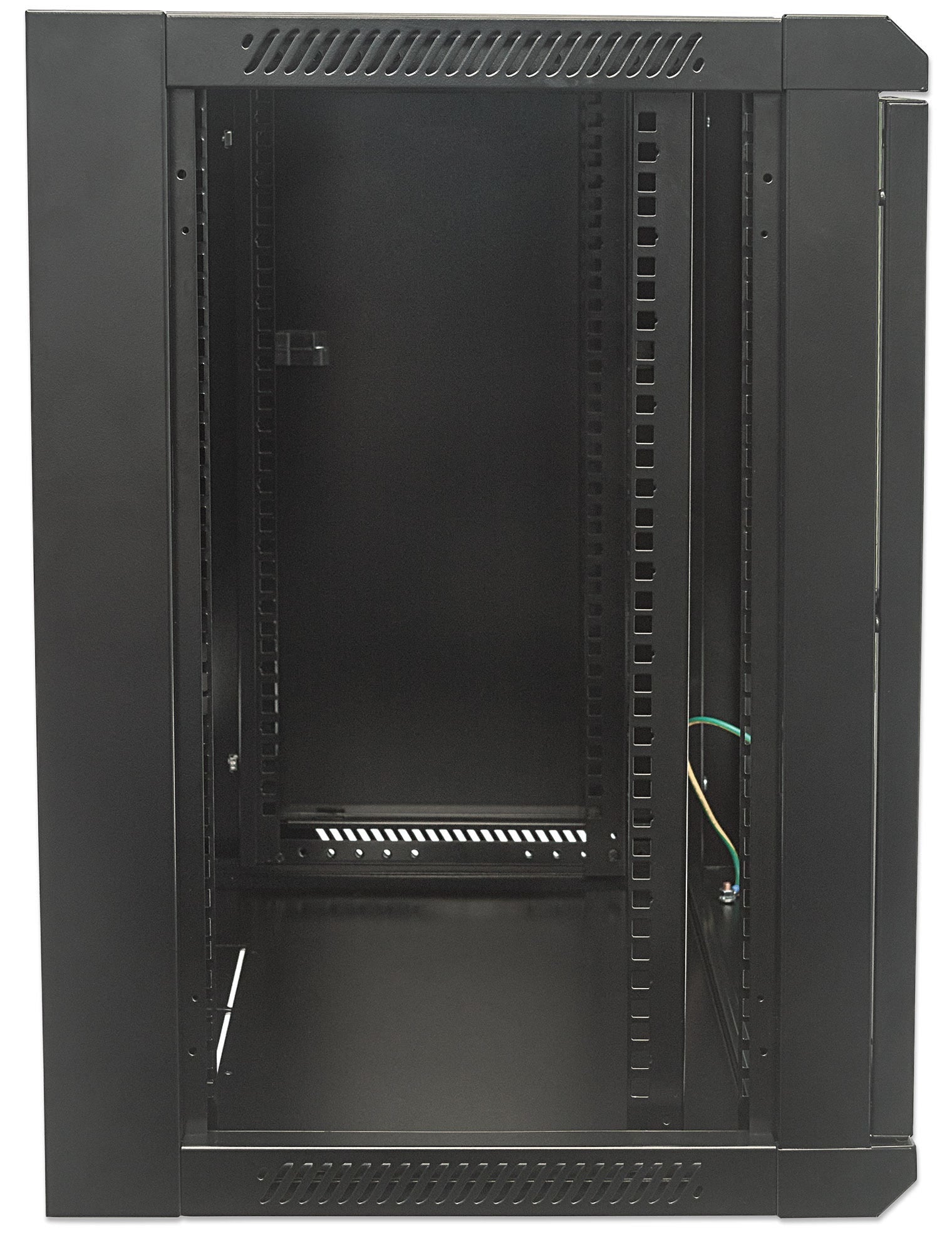 Gabinete Mural 19° Intellinet 6U (711715) Negro Bastidor De Pared 60 Kg