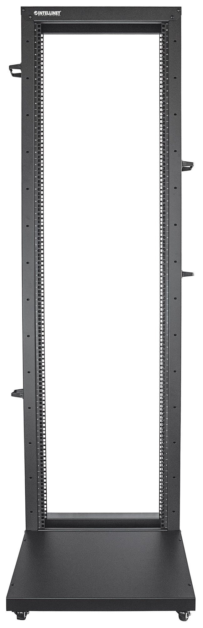 Rack Abierto 2 Postes 19 42U Flatpack Negro Intellinet 714235