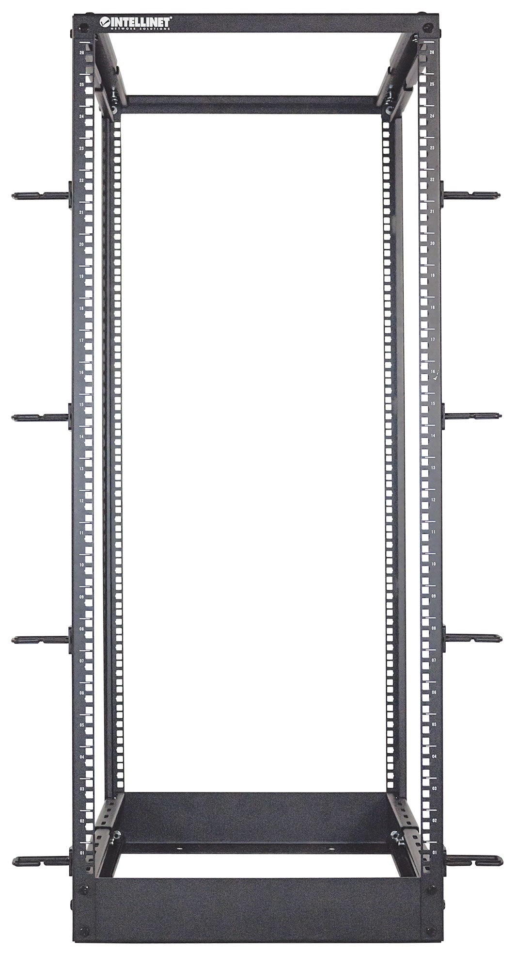 Rack 19 Intellinet Abierto 4 Postes 48U Negro 714419