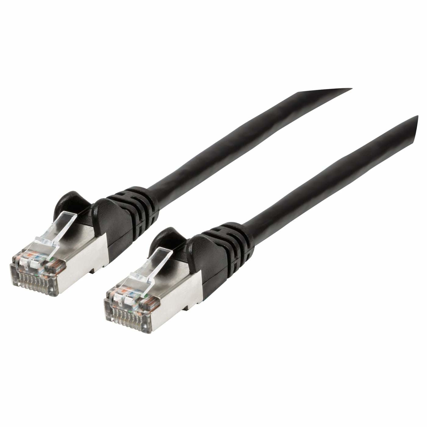 Cable De Red Intellinet Cat6A S/Ftp, 0.9 M, Negro 741521