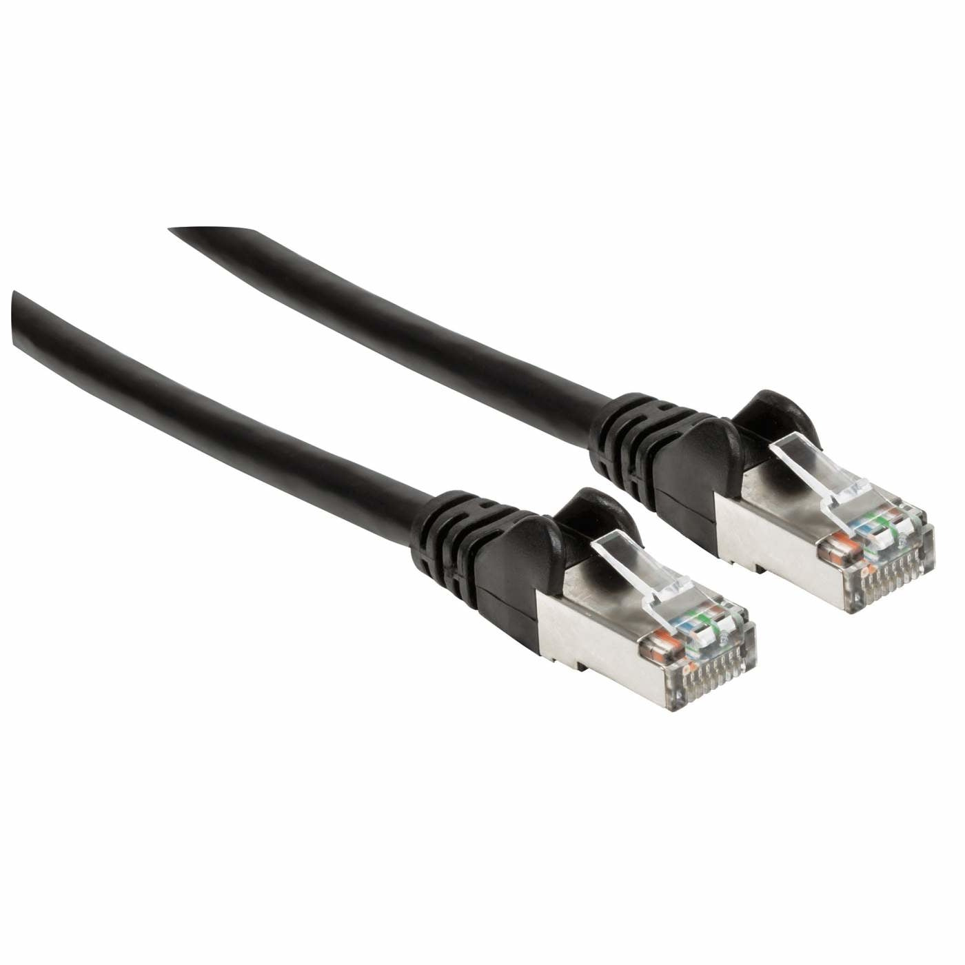Cable De Red Intellinet Cat6A S/Ftp, 0.9 M, Negro 741521