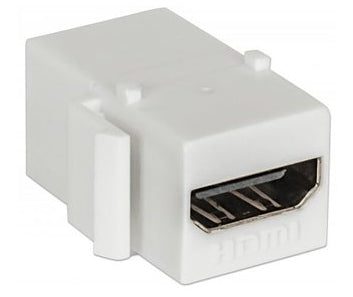 Jack - Hdmi Intellinet 771351 Cople Tipo Keystone Hembra A Blanco Compatible Con Páneles De Parcheo Tapas Y Cajas Pared