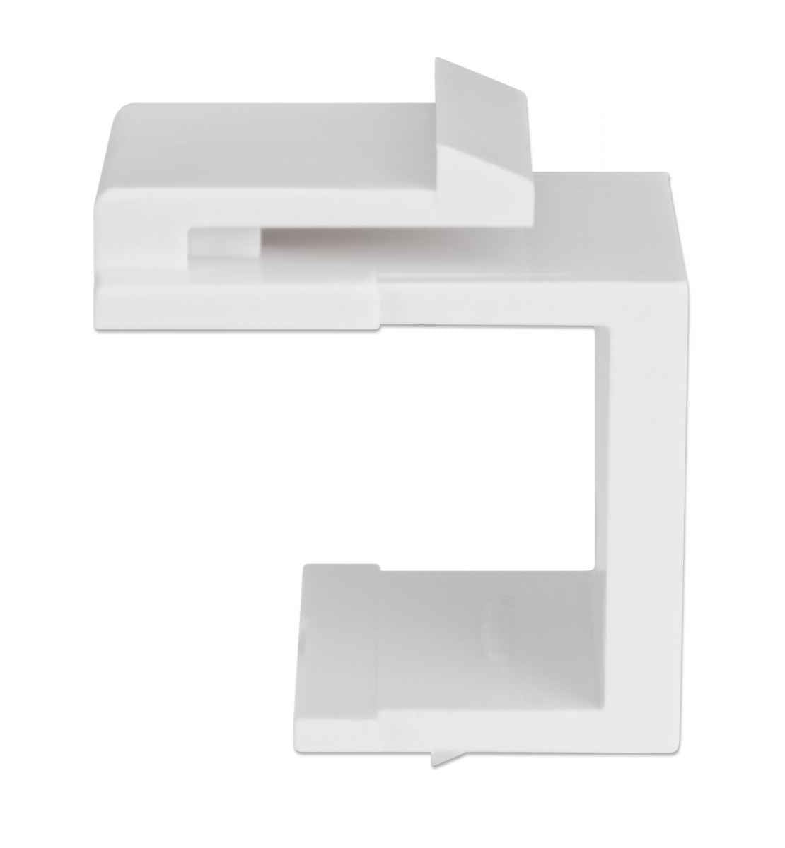 Tapa Ciega Intellinet Faceplate Cubre Perforacion 50Pza Blanco 772617