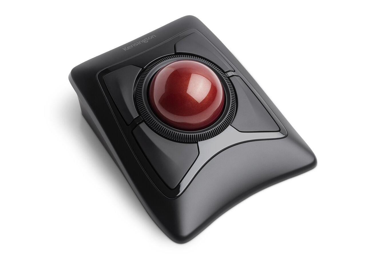 Trackball Inalámbrico Kensington K72359Ww Negro Con Detalles En Rojo Bluetooth