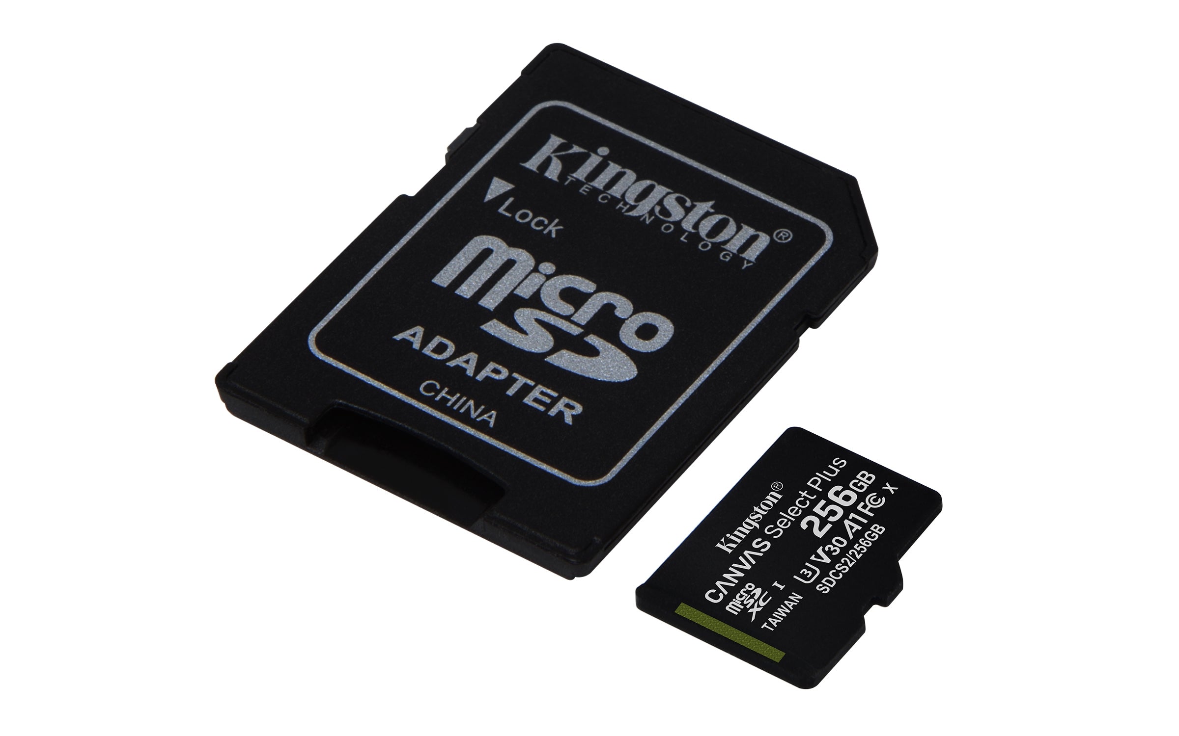 Micro Sd Kingston Technology Canvas Select Plus 256 Gb 100 Mb/S 85 Negro Clase