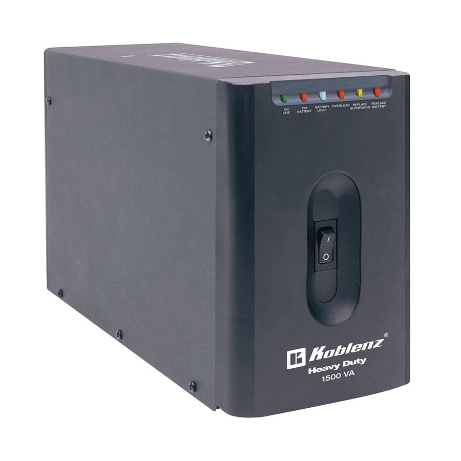 No Break Interactivo Koblenz 1500Va / 900W Cont 7 Con Bat4 Y 3 Con Supr/Usb/Rj11/Rj45/ Hasta 180Min