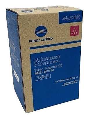 Tone, Konica Minolta, Magenta, Bizhub C3300I, C4000I, Rendimiento 9,000 Impresiones, 5% De Cobertura