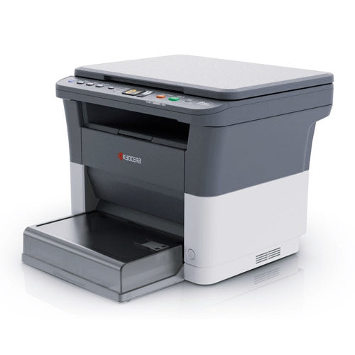 Multifuncional Monocromático Kyocera Fs-1020Mfp Láser 3 En A4 Carta/Oficio 21 Ppm. 1800X600 Dpi. Cama Plana Carta. Tapa. Cap. 250 Hojas. Duplex Manual