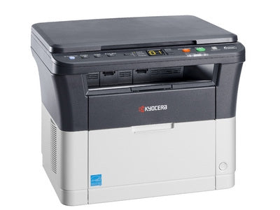 Multifuncional Monocromático Kyocera Fs-1020Mfp Láser 3 En A4 Carta/Oficio 21 Ppm. 1800X600 Dpi. Cama Plana Carta. Tapa. Cap. 250 Hojas. Duplex Manual