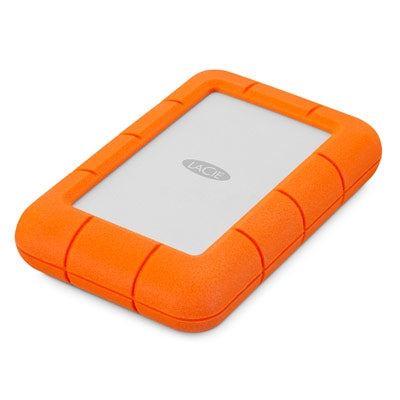 Dd Externo Lacie Rugged Mini 1Tb 2.5 Usb 3.0 Contragolpes, Agua Y Polvo Ip67 Naranja/Plata Windows/Mac