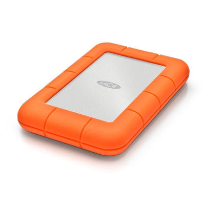 Dd Externo Lacie Rugged Mini 2Tb 2.5 Usb 3.0 Contragolpes, Agua Y Polvo Ip67 Naranja/Plata Windows/Mac