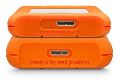 Dd Externo Lacie Rugged Mini 4Tb 2.5 Usb 3.0 Contragolpes, Agua Y Polvo Ip67 Naranja/Plata Windows/Mac