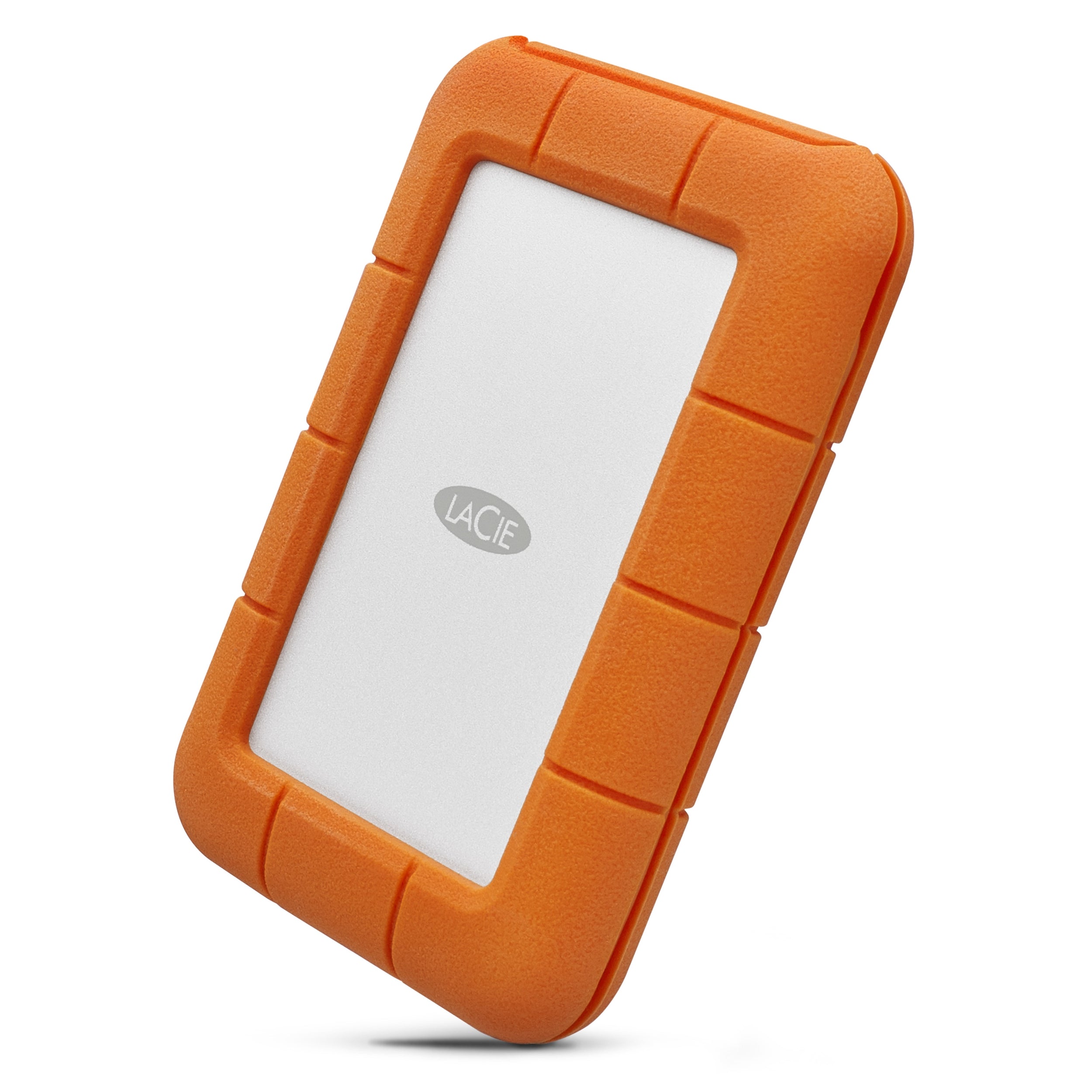 Dd Externo Lacie Rugged Usb-C 5Tb 2.5 Usb 3.1 Contragolpes, Agua Y Polvo Ip67 Naranja/Plata Windows/Mac