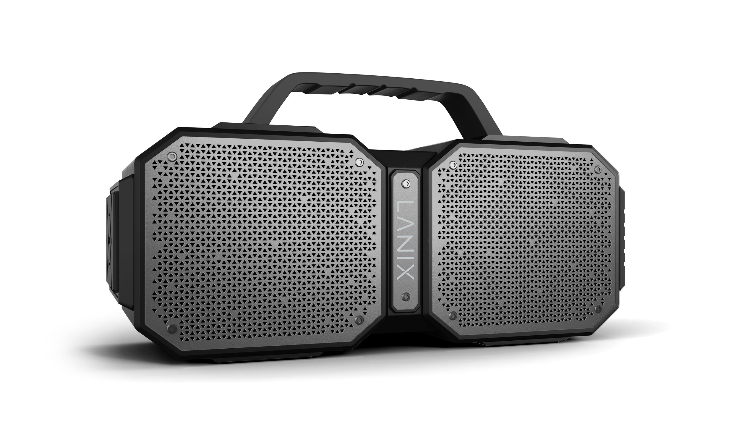 Bocina Bluetooth Lanix Lxsp 10981 Max Altavoz Portátil Estéreo Negro Acero Inoxidable 30 W