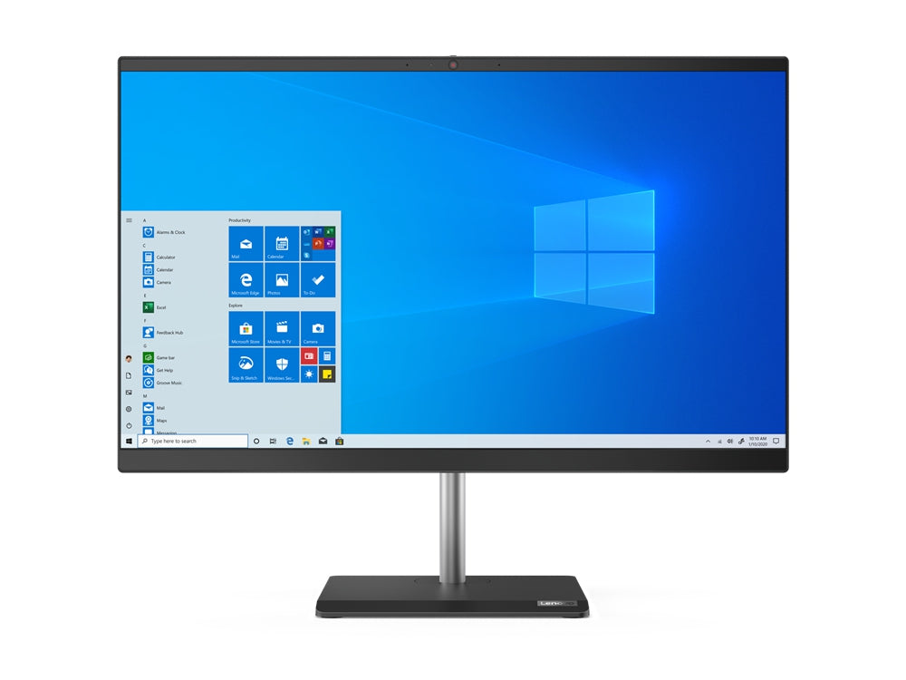 Lenovo Think/ Aio V50A-24Imb / Core I7-10700T 2.0 Ghz/ 16Gb Ddr4 2666 / 512 Gb Ssd M.2 /Graficos Integrados / 23.8 Fhd / Wifi + Bt /Color Negro /Win 10 Pro / 1Yr En Sitio