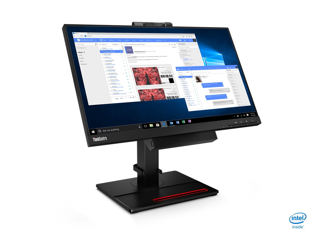 Monitor Lenovo Tiny-In-One 22 21.5 Pulgadas 1920 X 1080 Pixeles 4 Ms Negro