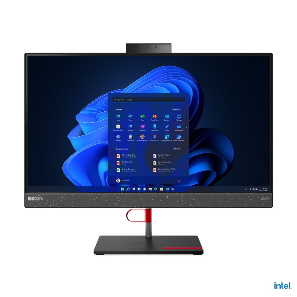 Pc Desktop Lenovo Aio / Thinkcentre Neo 50A 24 / Core I7 12700H 2.3Ghz / 16Gb Ddr5-4800 / 512Gb Ssd / Dvd±Rw / 23.8 Fhd / Wifi+Bt / Win 11 Pro Dg Win 10 Pro / 1Yr En Sitio