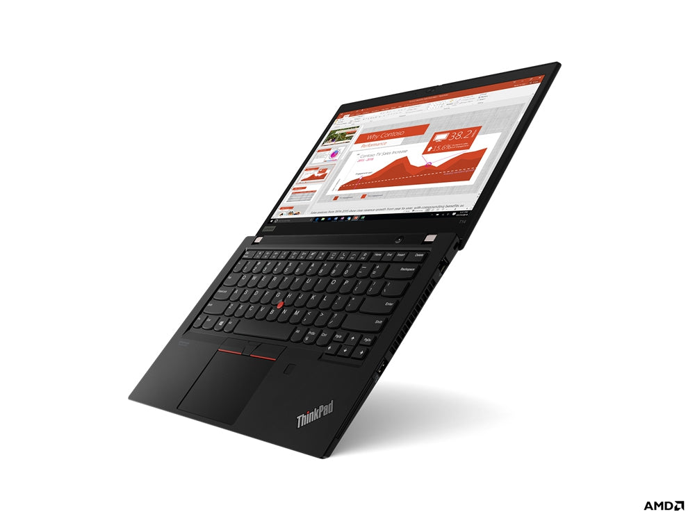 Lenovo Think / T14 Gen 1 / Amd Ryzen 5 Pro 4650U 2.1 Ghz / 8Gb On Board Ddr4 3200 / 256Gb Ssd / 14 Hd / Negro / Fgr / Win 10 Pro / 3 Yr En Sitio