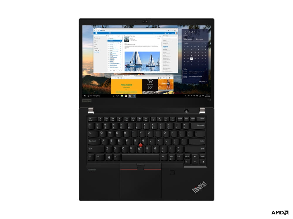 Lenovo Think / T14 Gen 1 / Amd Ryzen 5 Pro 4650U 2.1 Ghz / 8Gb On Board Ddr4 3200 / 256Gb Ssd / 14 Hd / Negro / Fgr / Win 10 Pro / 3 Yr En Sitio