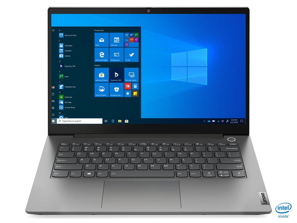 Laptop / Lenovo / Thinkbook 14 G2 Itl / Core I3-1115G4 4.1Ghz / 8Gb Soldered Ddr4-3200 / 256 Gb Ssd M.2 / 14 Fhd / Gris Mineral / Wifi+ Bt / Windows 11 Dg Windows 10 Pro / 1 Yr Depot