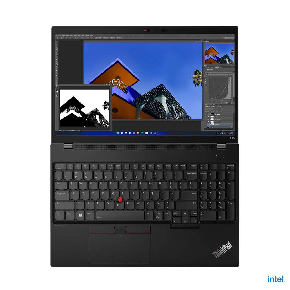 Laptop Lenovo L15 15.6 Pulgadas Intel Core I7-1255U 16 Gb Windows 11 Pro Tb Ssd