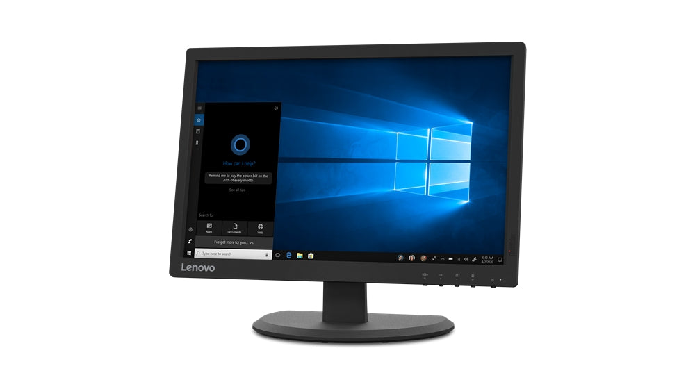 Monitor Lenovo Thinkvision E20-20 19.5 Pulgadas Ips Conexiones: Vga Hdmi. Garantía 3 Años Fabricante