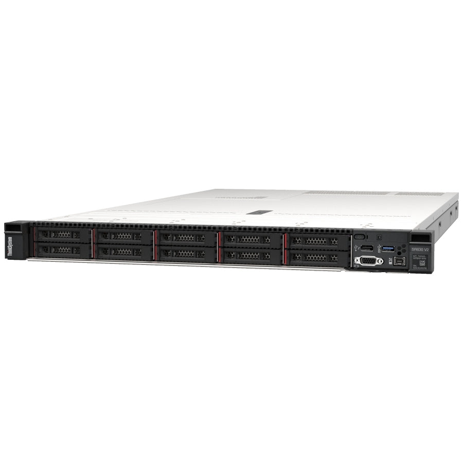 Lenovo Sap Hana 50 User Sr630 V2 / 1X Xeon Silver 4310 12C 120W 2.1Ghz/Ram 128Gb (8X16Gb)/ Ssd 3X480Gb / 940-8I 4Gb / 4 Ptos Rj45 1Gb / 2X Ps 750W