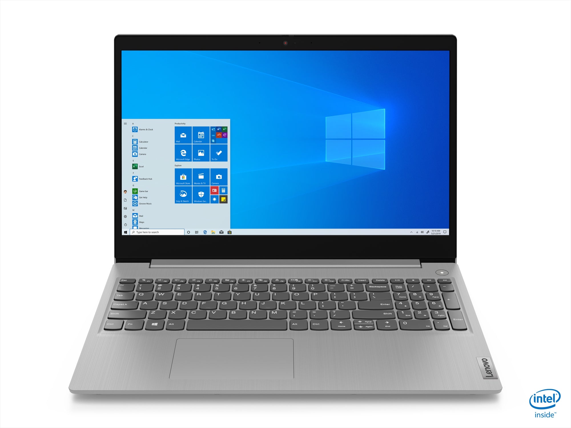 Lenovo Ideapad 3 15Iml05/Core I5-10210U 4.2Ghz/12Gb(4Gb Soldado+8Gb Ddr4 2666)/512Gb Ssd/15.6Fhd/Color Gris Platino/Win 11 Home/1 Año En Centro De Servicio