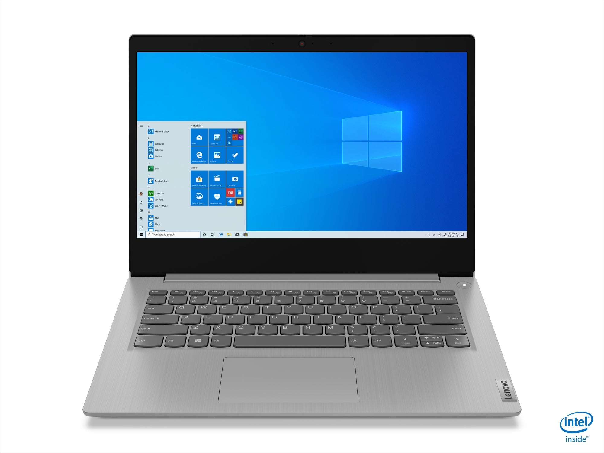 Lenovo Ideapad 3 14Itl05/Core I3-1115G4 3.0Ghz/8Gb-4Gb Soldado Y 4Gb Ddr4-2666 Max 12Gb/512Gb Ssd/14 Hd/Color Gris Platino/Win 11 Home/1 Año En Centro De Servicio